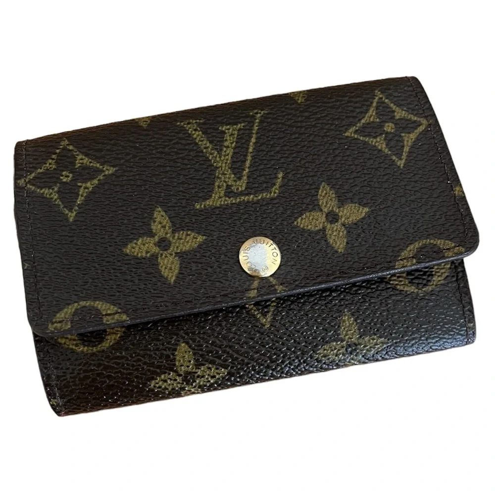 Louis Vuitton 6 Ring Key Case Monogram Unisex EUC Circa 2007 Vintage Authentic
